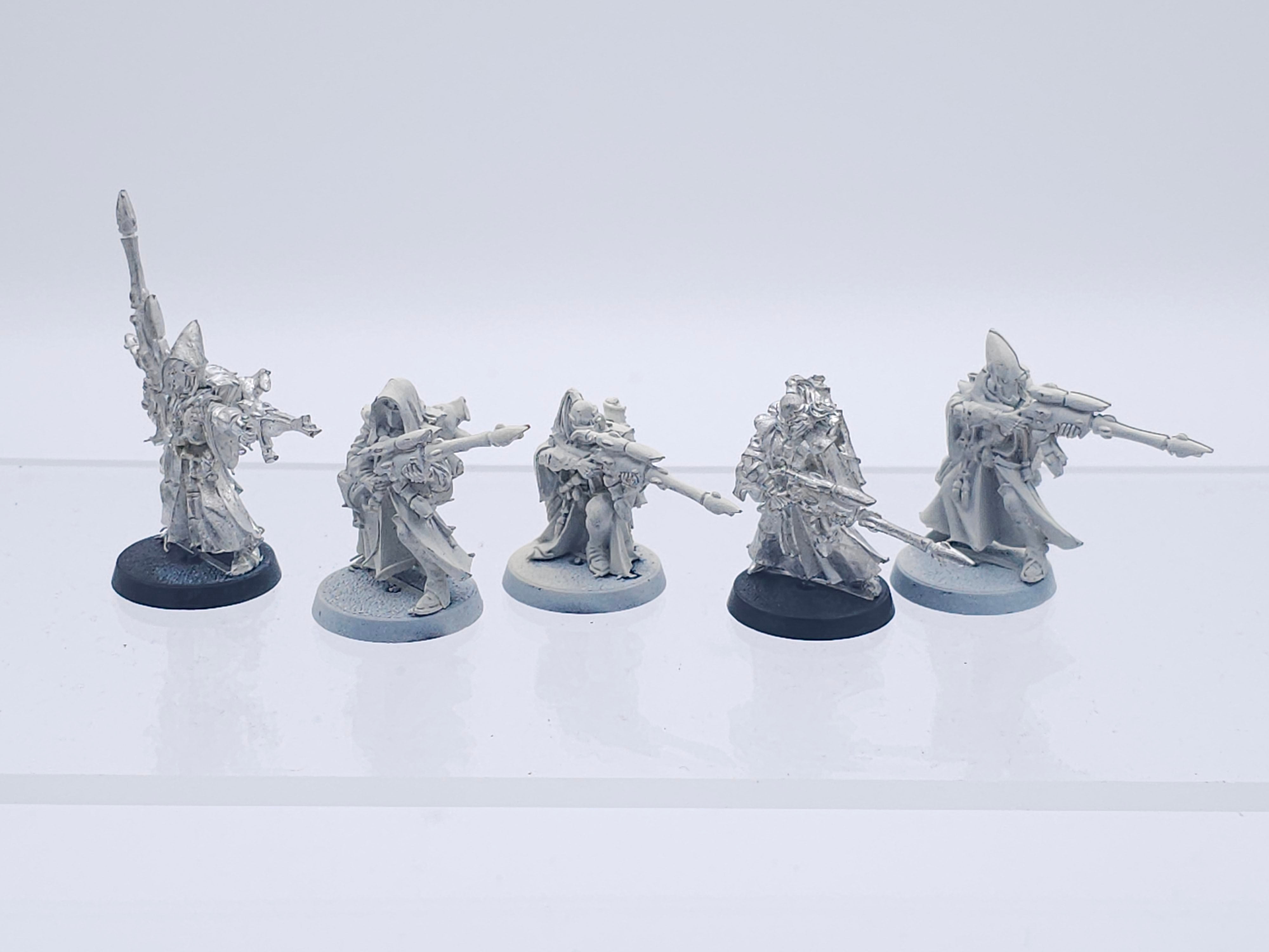 40K: Aeldari Rangers 5 Models (USED, METAL) Lot 3