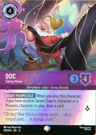 Doc - Taking Notes (Wilds Unknown 210/204) Epic