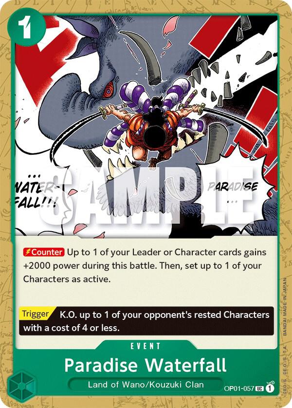 Paradise Waterfall (Romance Dawn) - (OP01-057 UC)