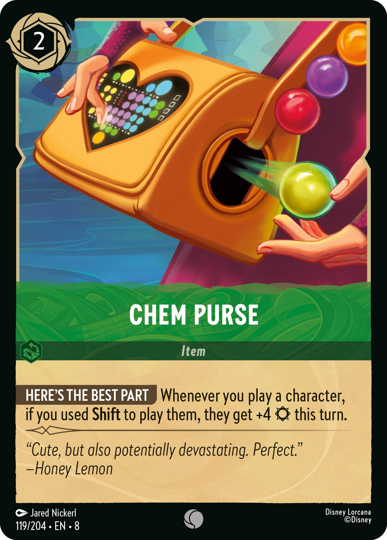 Chem Purse (Reign of Jafar - 119/204 ) Common