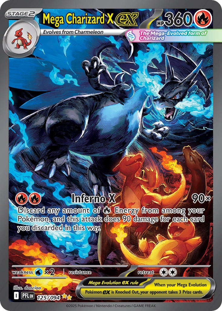 Mega Charizard X ex - 125/094 (PFL) Special Illustration Rare