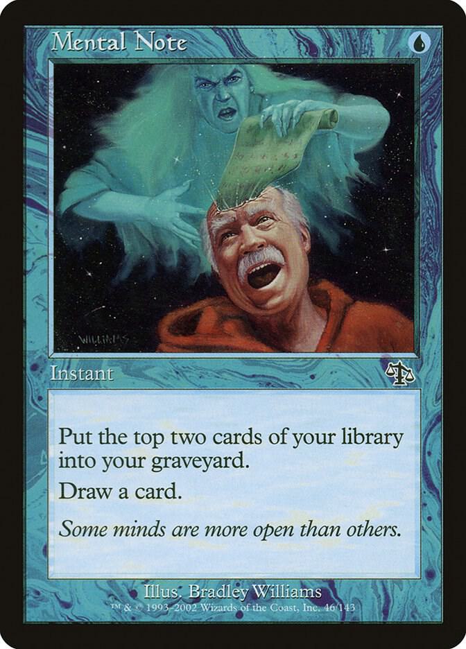 Mental Note (JUD-C) Light Played