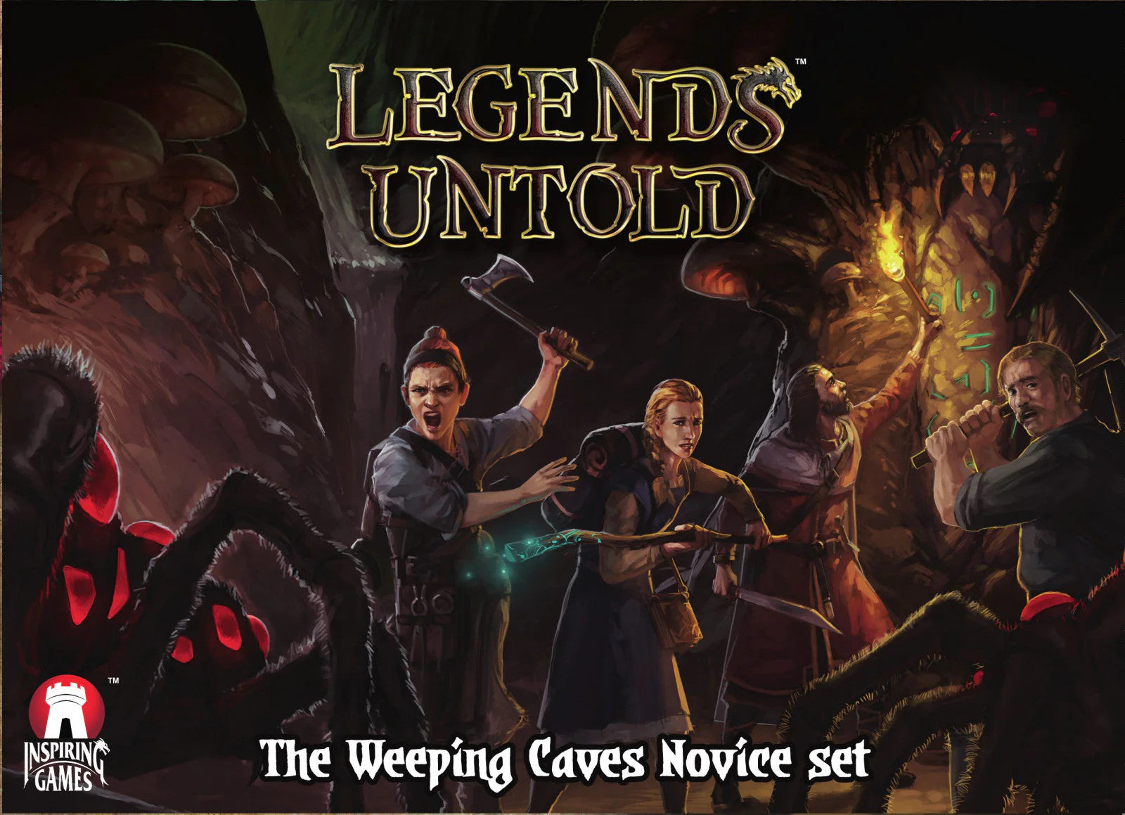 Legends Untold: the Weeping Caves Novice Set