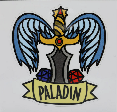 Banner Class Sticker: Paladin