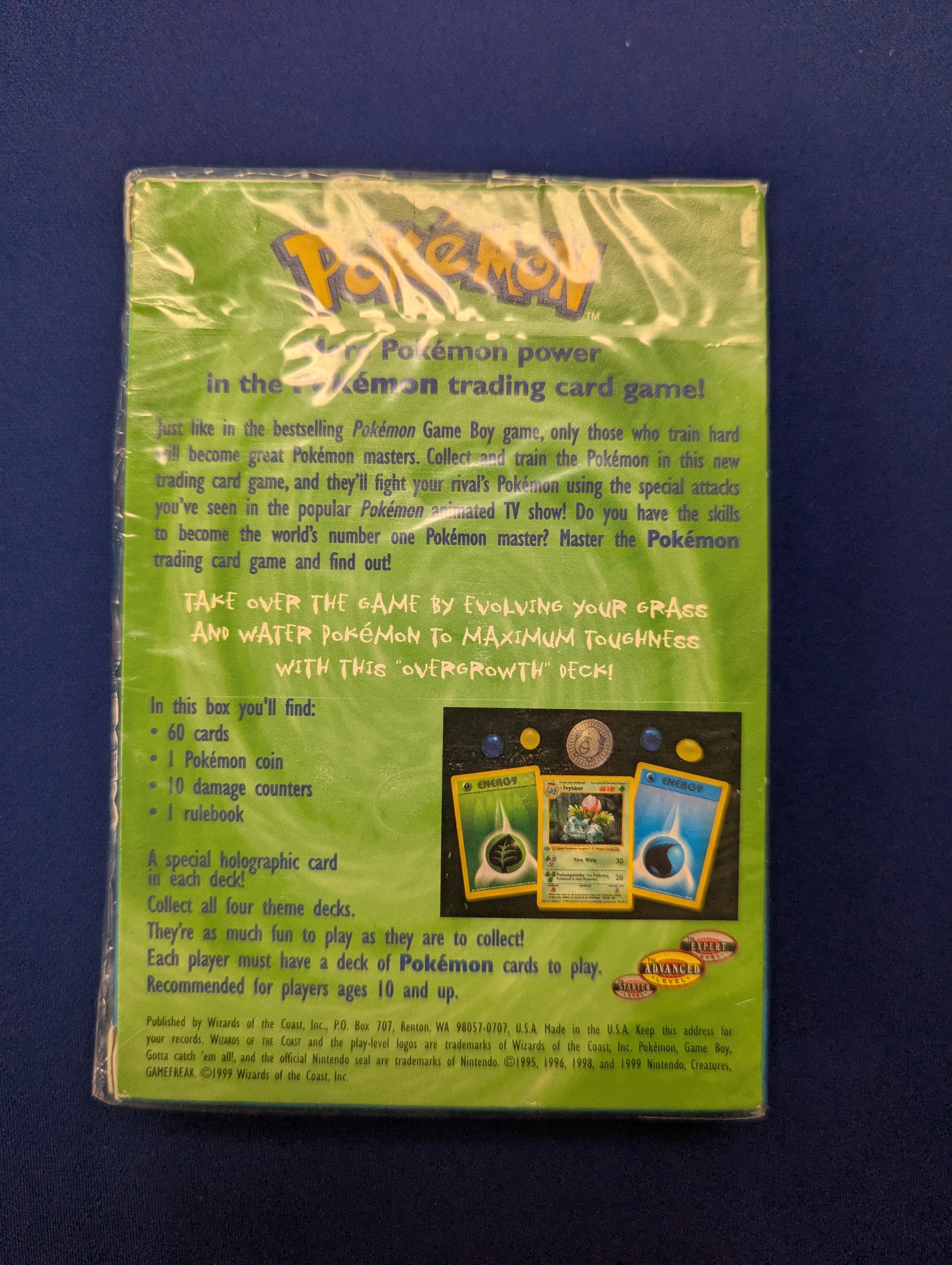 Pokemon TCG: Overgrowth (Base Set) Theme Deck (Sealed)