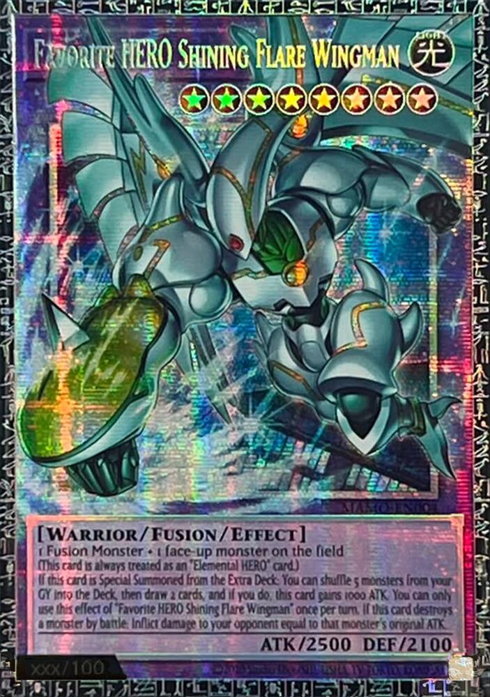 Favorite HERO Shining Flare Wingman (MAMO-EN004*)
