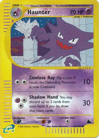 Haunter (63/144) Reverse Holo - Light Play