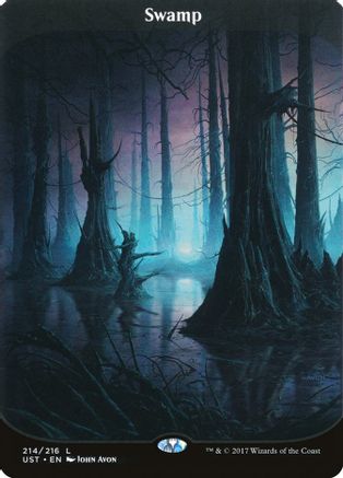 Swamp #214 Full Art (UST-C)