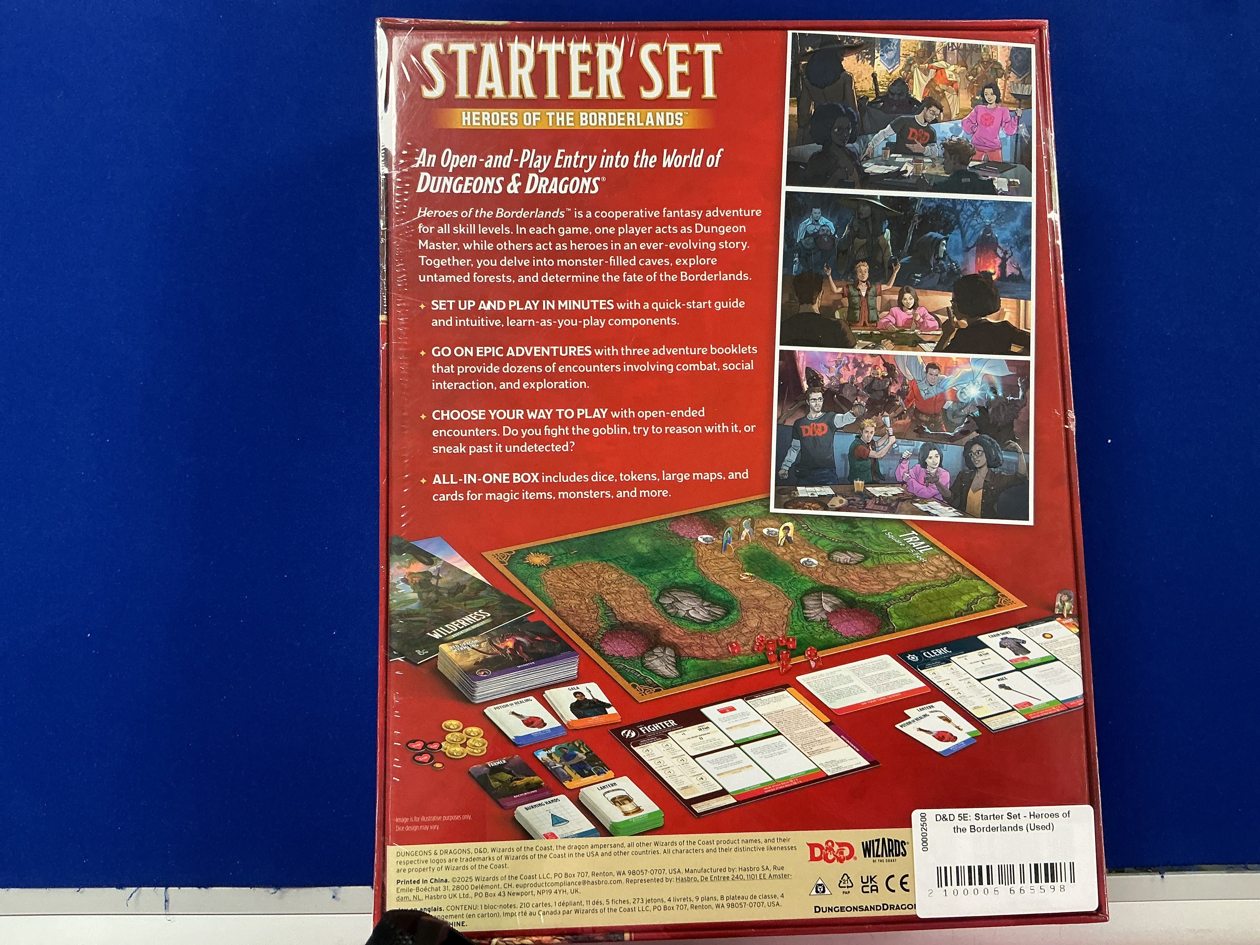 D&D 5E: Starter Set - Heroes of the Borderlands (Used)