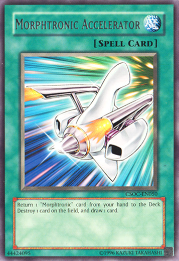 Morphtronic Accelerator (CSOC-EN050) Rare - Near Mint Unlimited