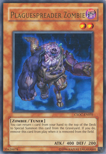 Plaguespreader Zombie (CSOC-EN031) Ultra Rare - Near Mint Unlimited