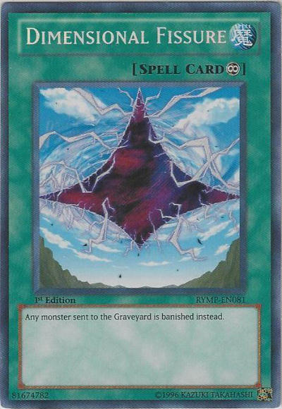 Dimensional Fissure (RYMP-EN081) 1st Edition