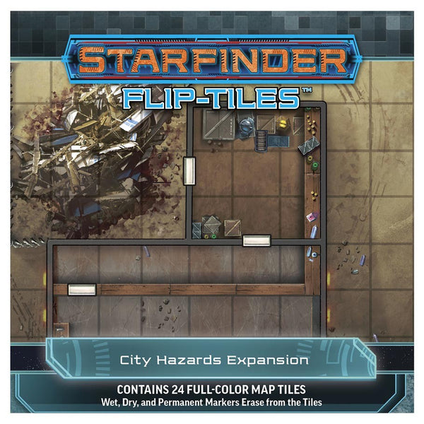 Starfinder RPG: Flip-Tiles - City Hazards Expansion