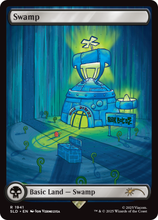 MTG: Secret Lair - Secret Lair x SpongeBob SquarePants: Lands Under the Sea