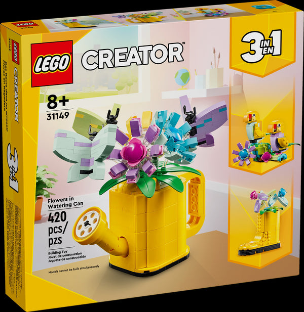 Lego: Creator 3 in 1 - Flowers in Watering Can (31149)