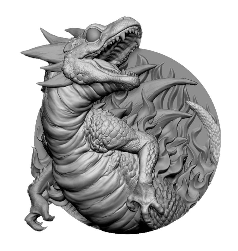 Monument Hobbies: Texture Trainer #4 - The Salamander