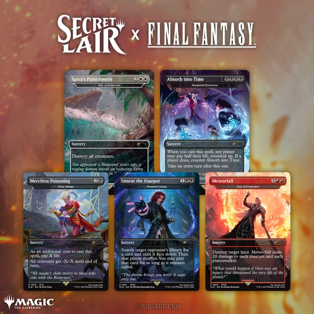 MTG: Secret Lair x FINAL FANTASY: Game Over