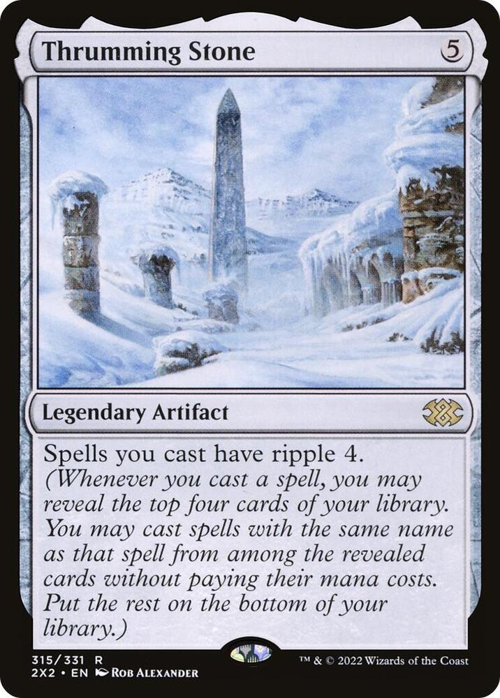 Thrumming Stone (2X2-R-FOIL)