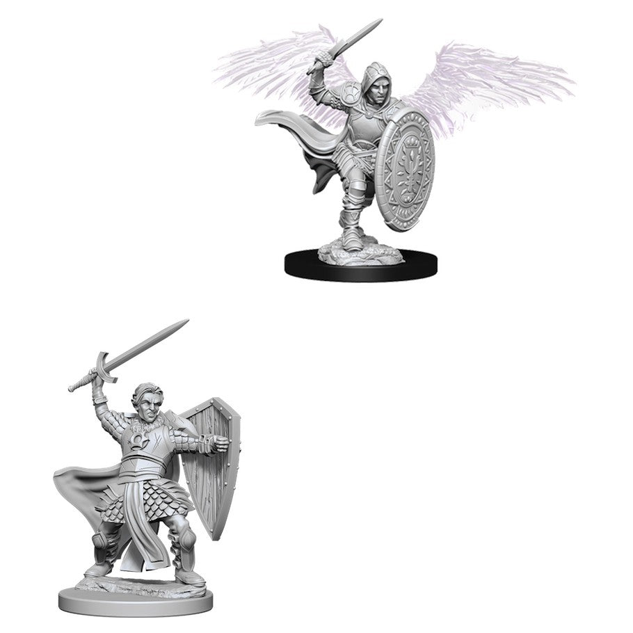 D&D: Nolzur's Marvelous Miniatures - Aasimar Male Paladin (73342)