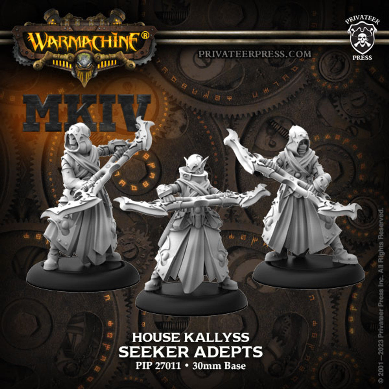 Warmachine MKIV (PIP 27011): Dusk House Kallyss - Seeker Adepts