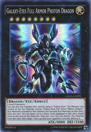 Galaxy-Eyes Full Armor Photon Dragon (CROS-EN095) Super Rare - Near Mint Unlimited