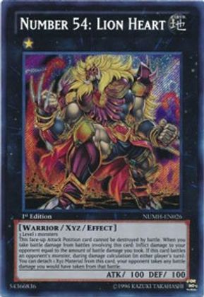 Number 54: Lion Heart (NUMH-EN026)