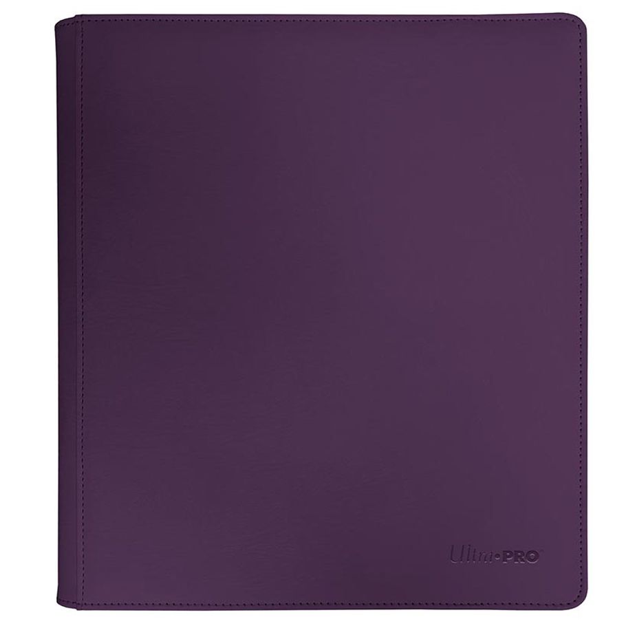 Ultra-PRO: 12-Pocket Zippered PRO-Binder - Vivid: Midnight Plum