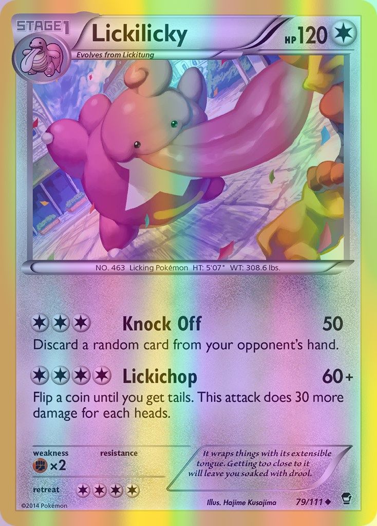 Lickilicky - 079/111 (FFI) Uncommon - Near Mint Reverse Holofoil