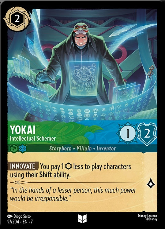 Yokai - Intellectual Schemer (Archazia's Island - 097/204) Uncommon
