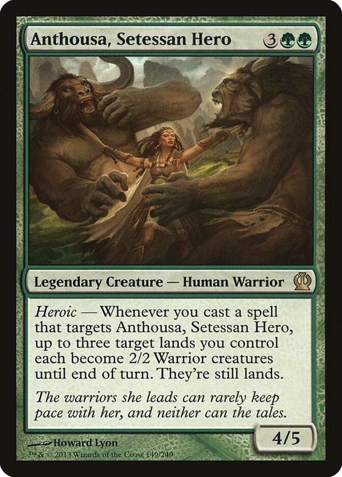 Anthousa, Setessan Hero (THS-R-FOIL) Light Play