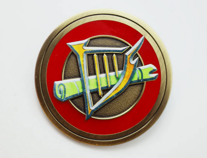 Pathfinder Class Icon Pin: Bard
