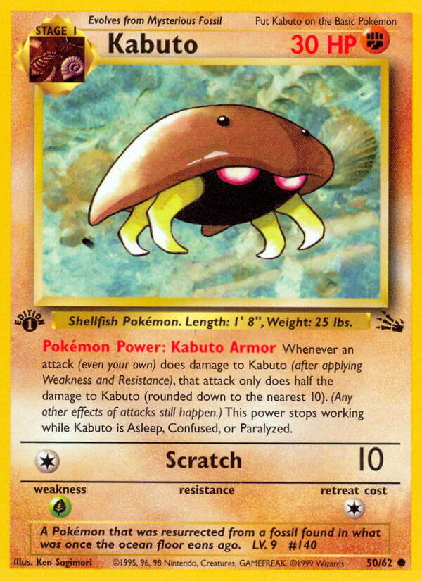 Kabuto - 50/62 (FO) Common - Light Play 1st Edition