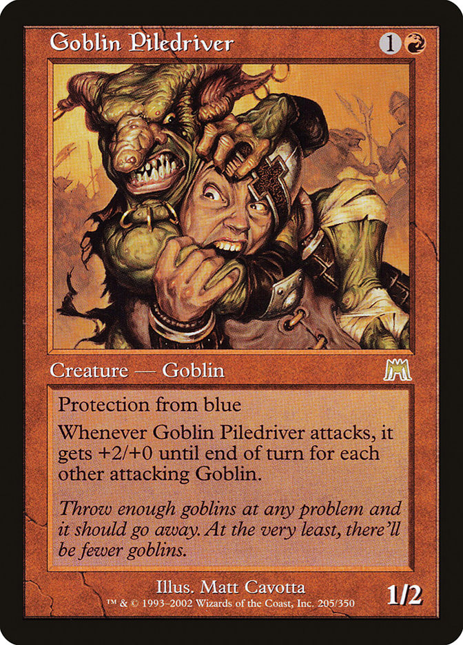 Goblin Piledriver (ONS-R) Heavy Play