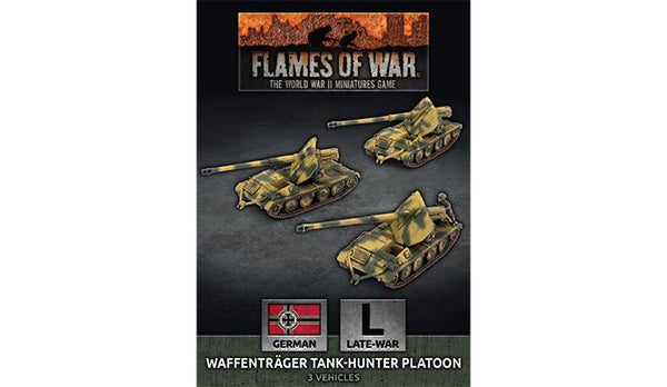 Flames of War: WWII: German (GBX193) - Waffentrager Tank-Hunter Platoon (x3) (Late)