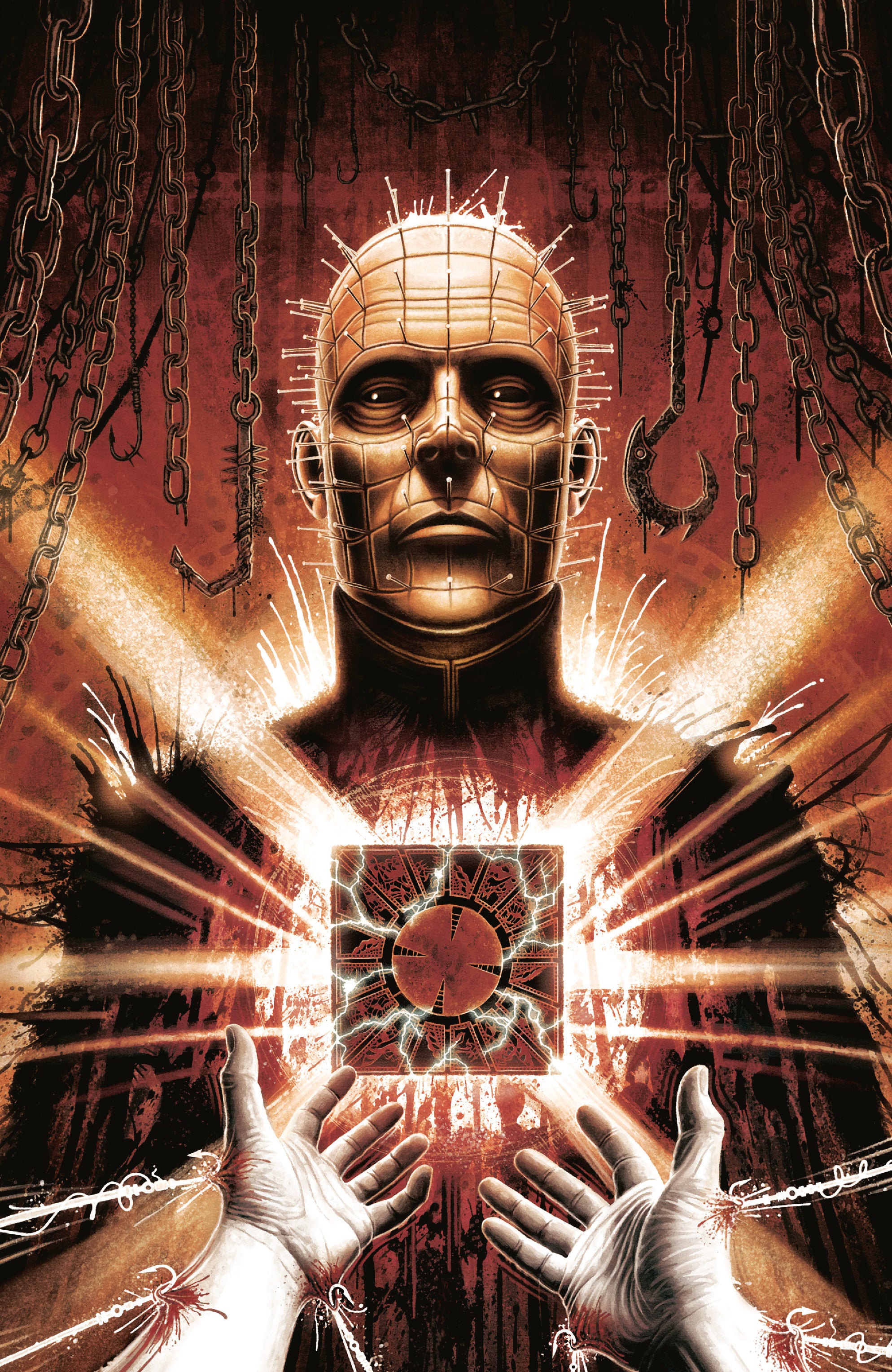 Hellraiser: Resurrections - New Wounds #1 F Unlimited Variant (Full Art, Simpson)