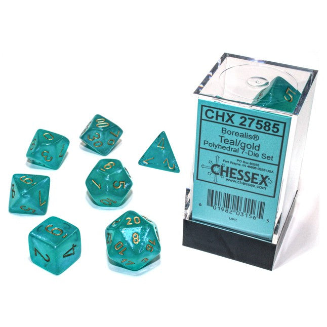 CHX27585: Borealis - Poly Set Teal/Gold (Luminary)