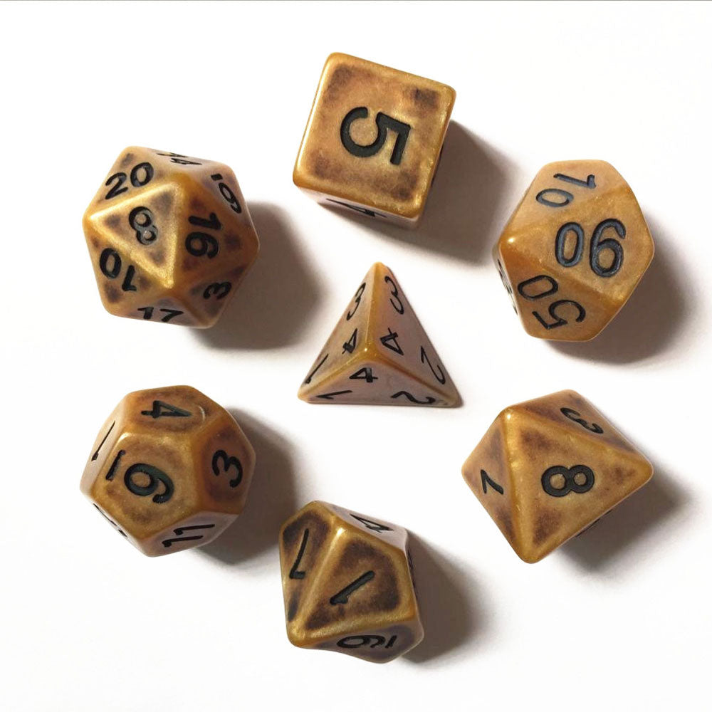 HDA-06: Ancient - Gold Poly Set (7)