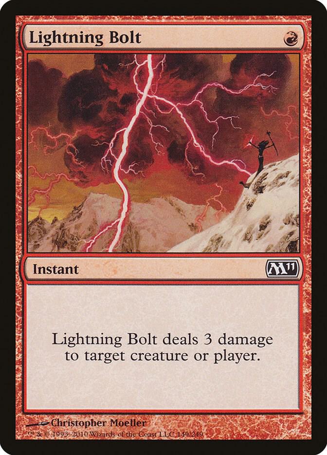 Lightning Bolt (M11-C) Light Play