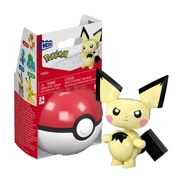 MEGA Construx: Pokemon - Poke Ball w/ Pichu