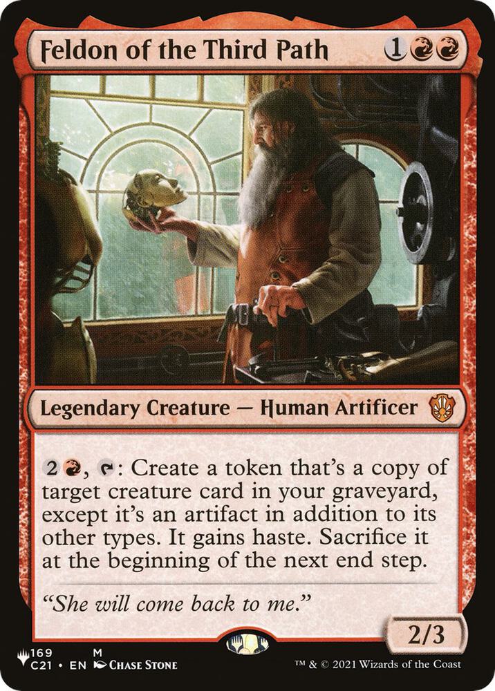 Feldon of the Third Path (C21-M-LIST)