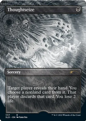 Thoughtseize (SLD-R) Foil Etched Borderless
