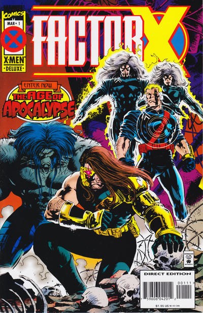 X-Men Age of Apocalypse (1995 Series) Comic Bundle (9.4)