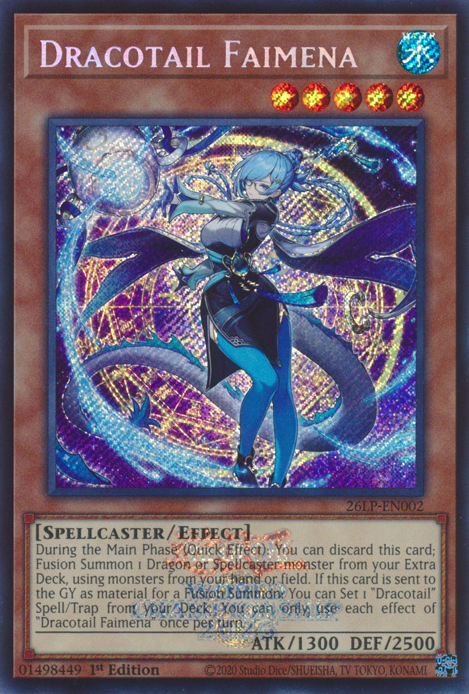 Dracotail Faimena (Emblazoned) (26LP-EN002)