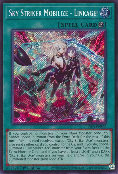 Sky Striker Mobilize - Linkage! (L26D-ENS22)