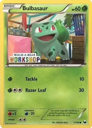 Bulbasaur (1/108) Build-A-Bear Workshop Exclusive