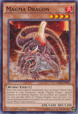Magma Dragon (CROS-EN034) Common - Near Mint 1st Edition