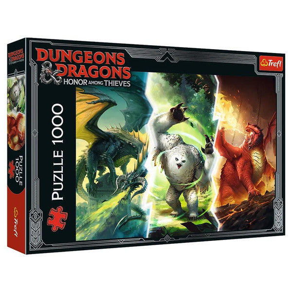 Trefl: Puzzle 1000 - D&D Legendary Monsters of Faerun