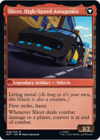 Slicer, Hired Muscle // Slicer, High-Speed Antagonist (BOT-M-FOIL)
