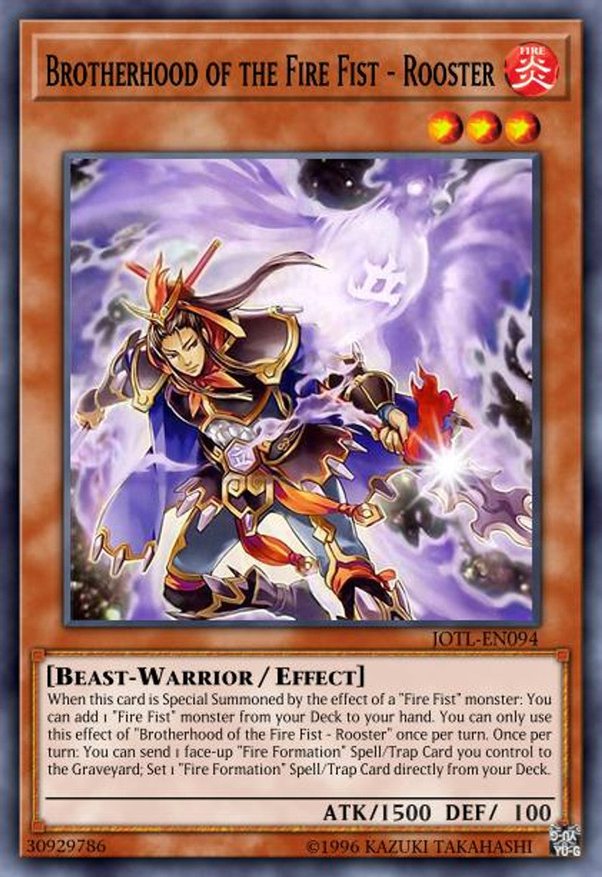 Brotherhood of the Fire Fist - Rooster (JOTL-EN094)