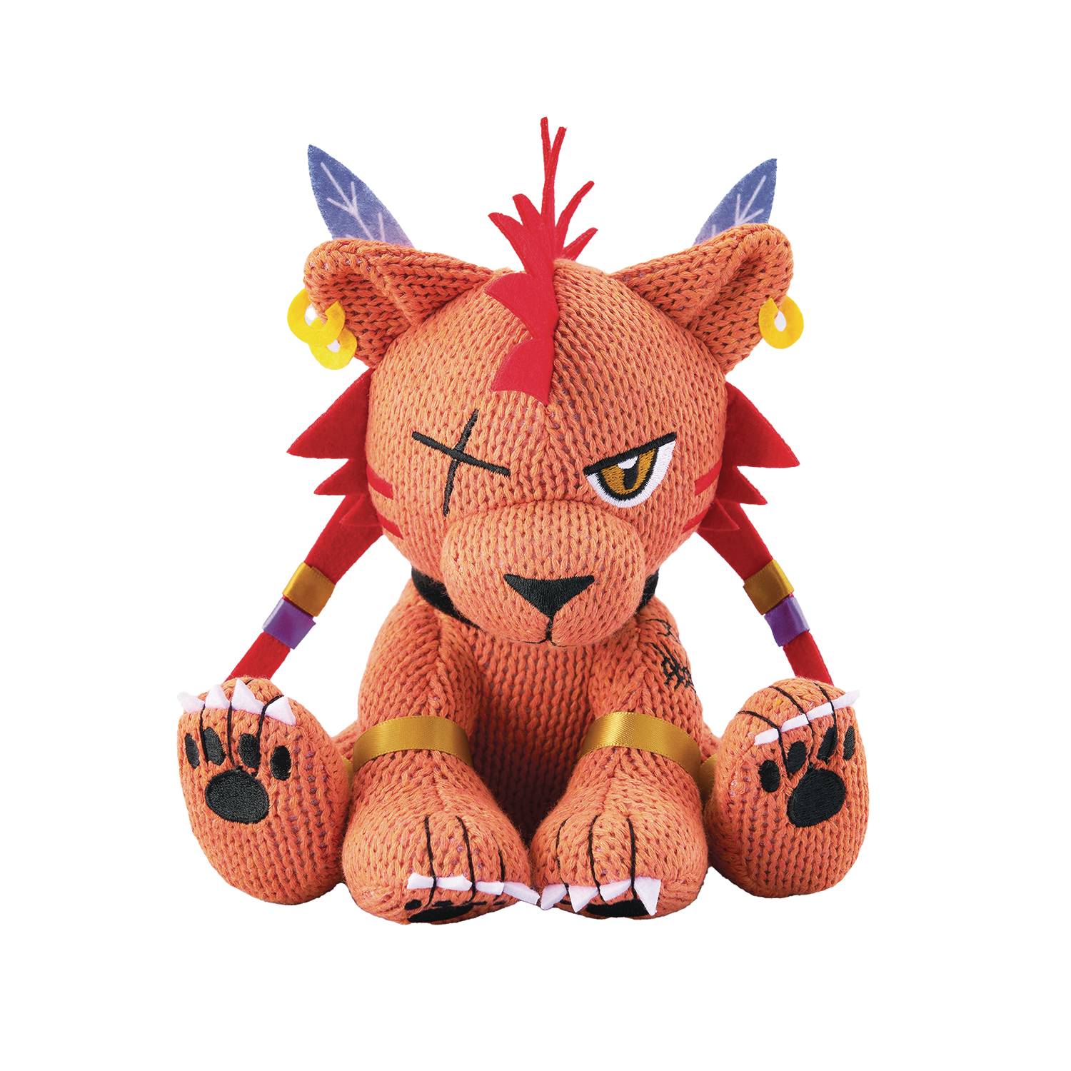 FINAL FANTASY VII REMAKE RED XIII KNITTED PLUSH